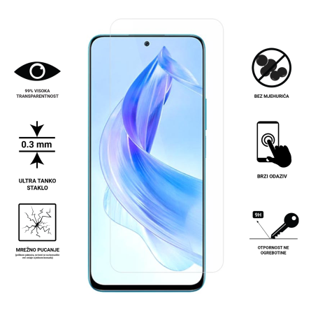 Zaštitno Staklo za ekran za Honor 90 Lite (2D) - Prozirno 253518