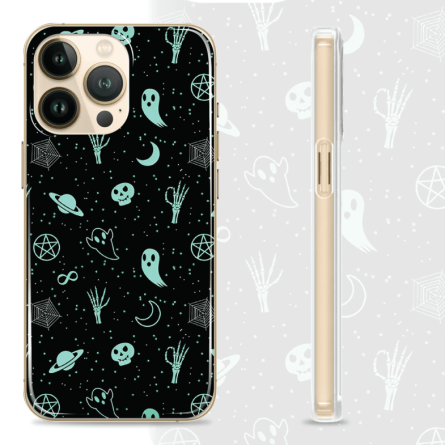 Silikonska maskica za mobitel - Boo! Neon Ghosts - 15 238716