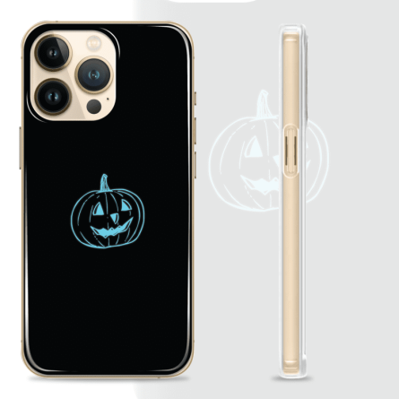 Silikonska maskica za mobitel - Neon Pumpkin - Halloween-19 238725
