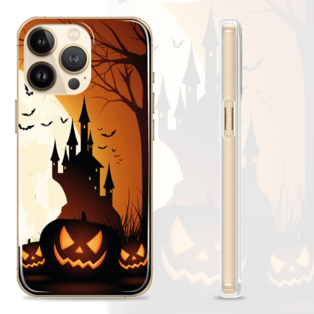 Silikonska maskica za mobitel - Halloween Castle - Halloween-37 238760