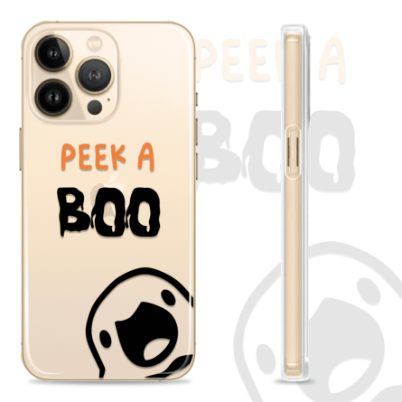 Silikonska maskica za mobitel - Peek A Boo - Halloween - 46 238770