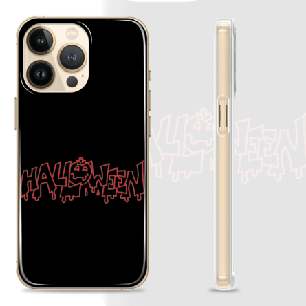 Silikonska maskica za mobitel - Halloween graffit - Halloween - 9 238704