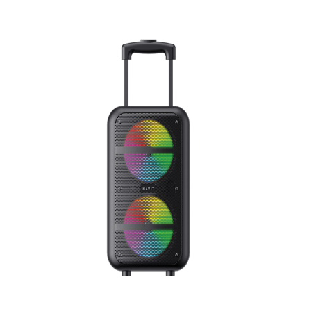HAVIT Bluetooth karaoke zvučnik sa mikrofonom - crni 241376