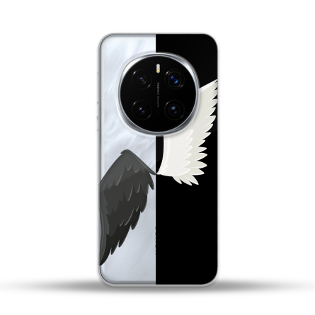 Silikonska Maskica za Honor Magic 7 Pro - Black & White 250583
