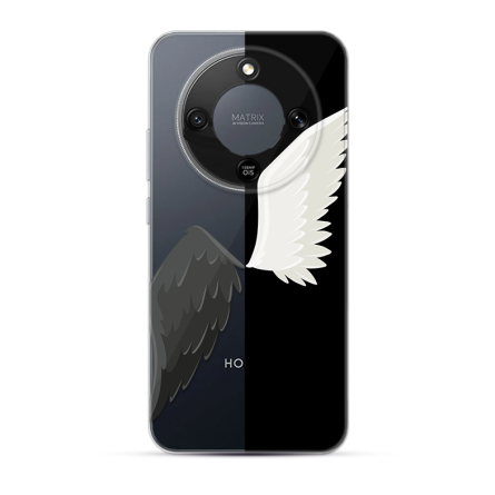 Silikonska Maskica za Honor Magic 8 Lite / X9d - Black & White 261630