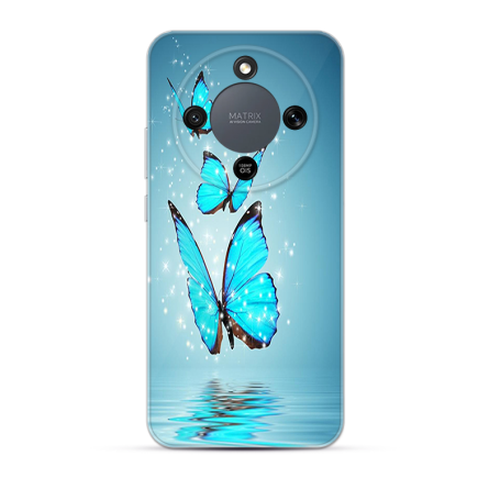Silikonska Maskica za Honor Magic 8 Lite / X9d - Blue Butterfly 261796