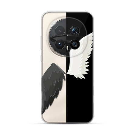 Silikonska Maskica za Honor Magic 8 Pro - Black & White 261909