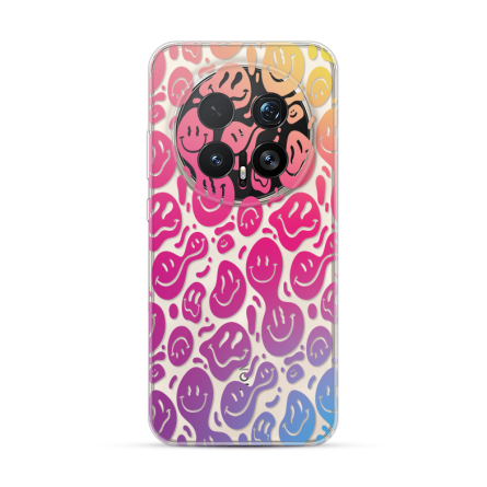 Silikonska Maskica za Honor Magic 8 Pro - Colorful Smiley 262029