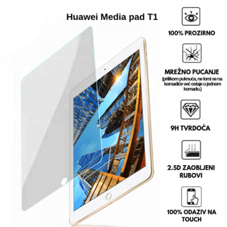 Huawei Media Pad T1 7.0'' – Kaljeno Staklo / Staklena Folija 42521