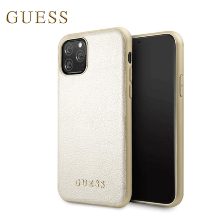 Kožna GUESS Iridescent maskica za iPhone 11 Pro – Zlatna 44123