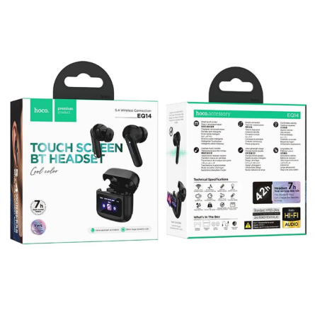 Hoco Bluetooth Slušalice TWS EQ14 - Crne 254064