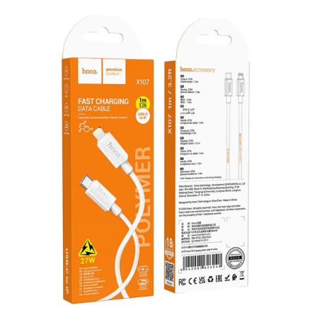 Hoco Type-C na Lightning data kabel - 27W - 100cm 268245