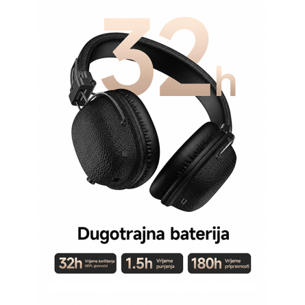 Hoco Bluetooth slušalice W64 - Crne 267103
