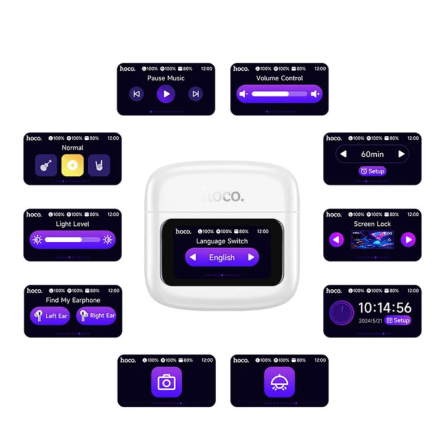 Hoco Bluetooth Slušalice TWS EQ14 - Bijele 260704