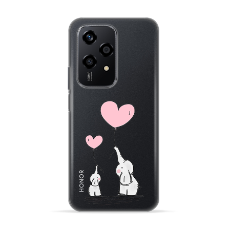 Silikonska Maskica za Honor 200 Lite - Elephant Heart 236643
