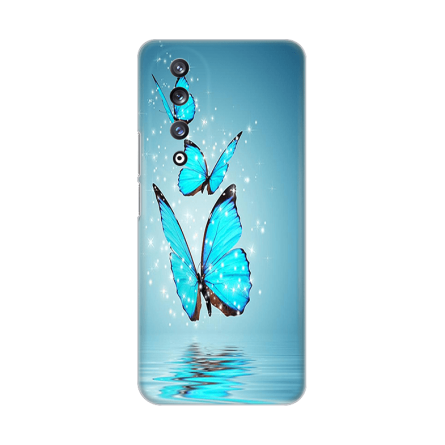 Silikonska Maskica za Honor 90 - Blue Butterfly 243458