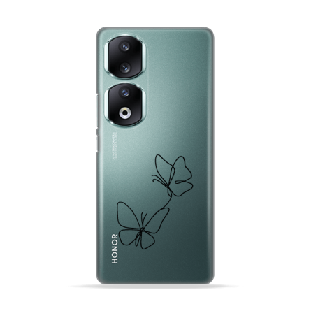 Silikonska Maskica za Honor 90 Pro - Leptiri - LA-26 232790
