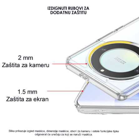 Ultra tanka Prozirna Silikonska maskica za P Smart Plus (2019) / Honor 20 Lite 232104