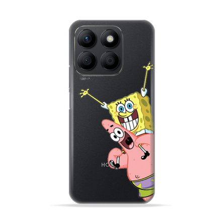 Silikonska Maskica za Honor 200 Smart - Spognebob & Patrick 245105