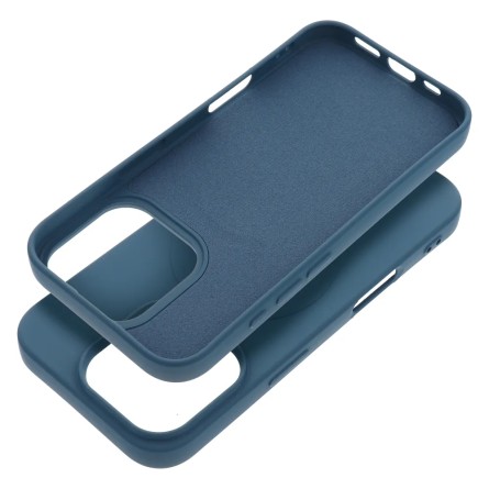 MagSafe Mekana Silikonska maskica za iPhone 16 Pro - Plava 266609
