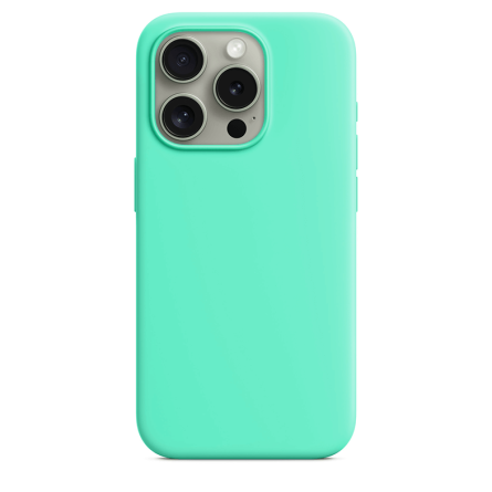 Silikonska Maskica za iPhone 15 Pro Max - Tirkizna 235246