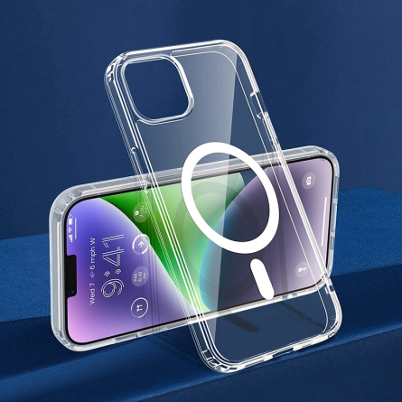 Magnetna prozirna maskica za iPhone 13 250434