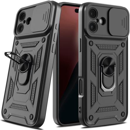 Defender maskica za iPhone 16 - Crna 249888