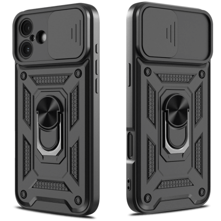 Defender maskica za iPhone 16 - Crna 249889