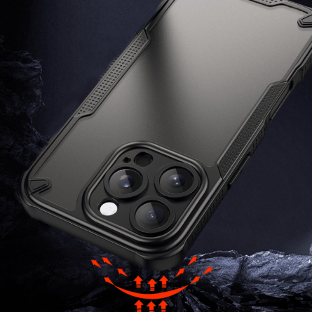 Defender Matt maskica za iPhone 16 Pro - Crna 250063