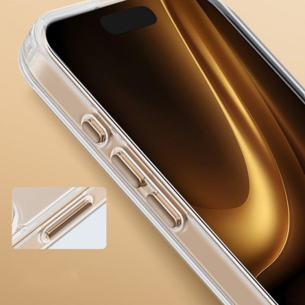 MagSafe Prozirna Thin maskica za iPhone 17 - Zlatna 266828