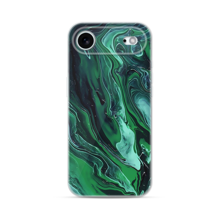 Silikonska Maskica za iPhone 17 Air - Liquid Green 256450