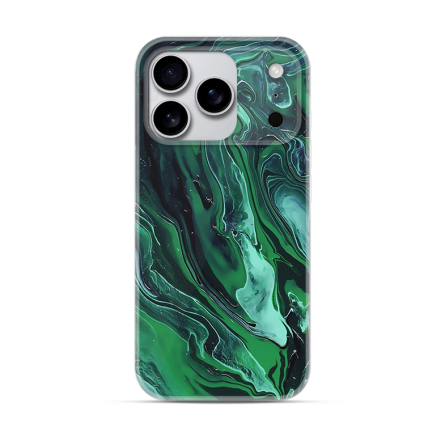 Silikonska Maskica za iPhone 17 Pro Max - Liquid Green 256428