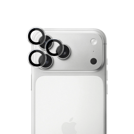 Zaštitno Staklo za Kameru za iPhone 17 Pro Max sa crnim rubovima 263402