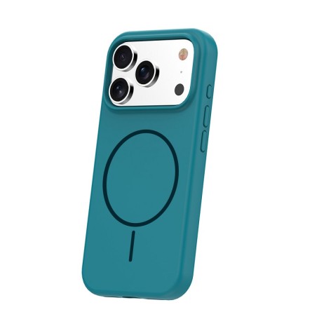 MagSafe Silikonska Thin maskica za iPhone 17 Pro - Tirkizna 266909