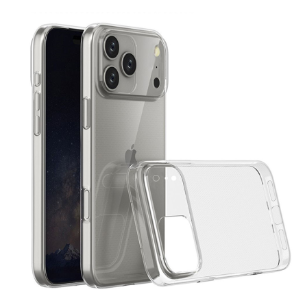 Ultra Tanka Prozirna Silikonska maskica za iPhone 17 Pro 253857