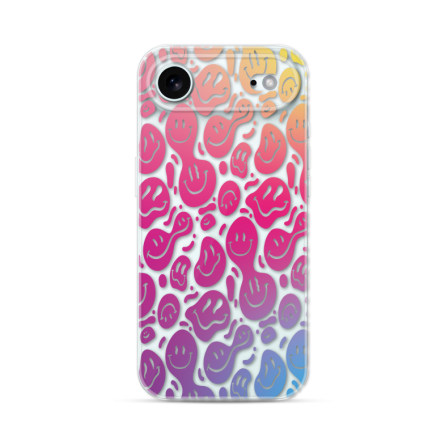 Silikonska Maskica za iPhone 17 Air - Colorful Smiley 255439