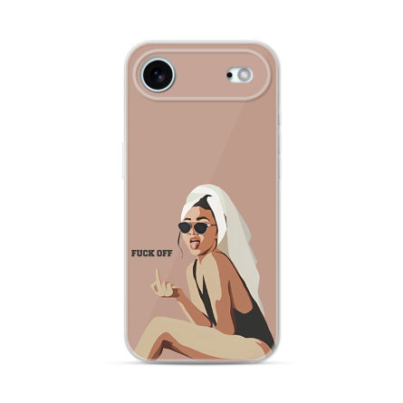 Silikonska Maskica za iPhone 17 Air - F*** off 255457