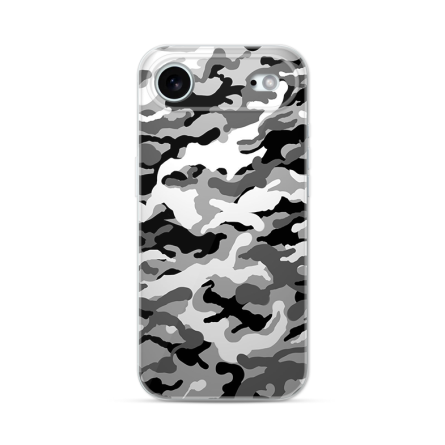 Silikonska Maskica za iPhone 17 Air - Camouflage - siva 255530