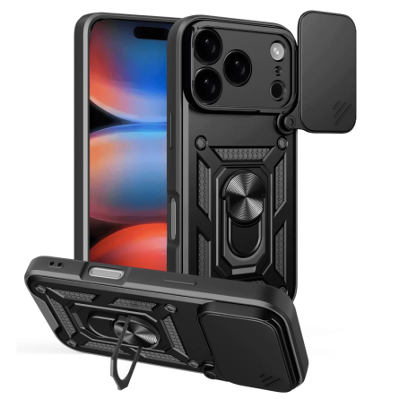 Defender maskica za iPhone 17 Pro - Crna 258663