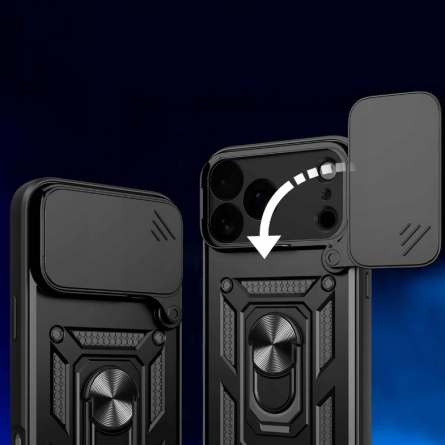 Defender maskica za iPhone 17 Pro - Crna 258666