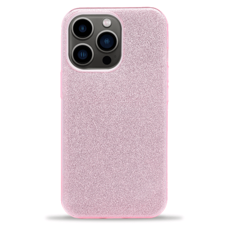 3u1 Glitter Maskica za iPhone 15 Pro - roza 228240