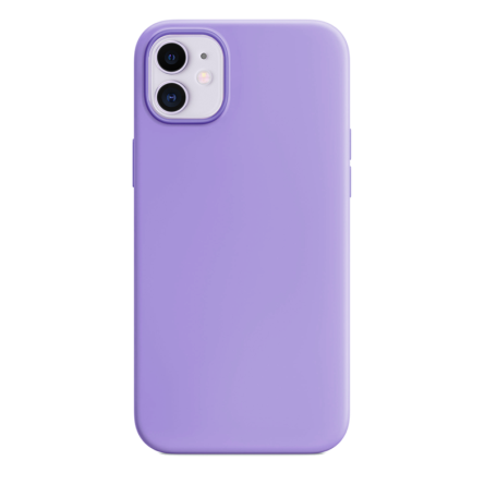 Silikonska Maskica za iPhone 12 - Svijetlo ljubičasta 235734