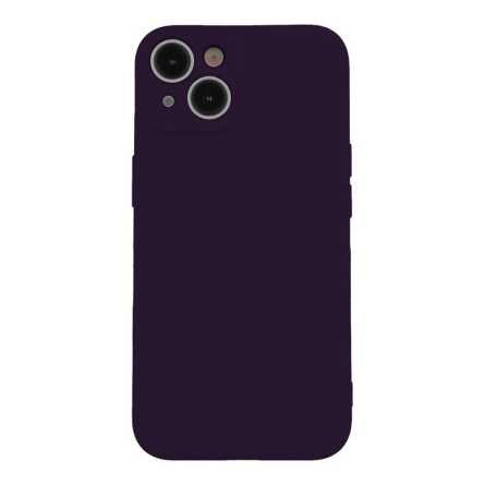 Mekana Silikonska Maskica za iPhone 15 - Tamno Ljubičasta 247331