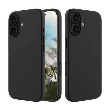 Mekana Silikonska Maskica za iPhone 16 - Crna 249801
