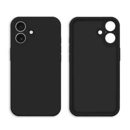 Mekana Silikonska Maskica za iPhone 16 - Crna 249802