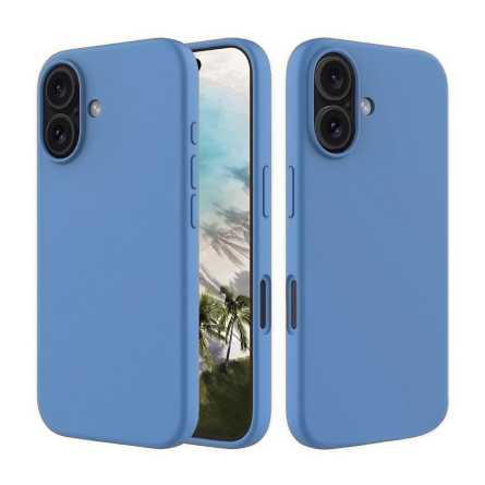 Mekana Silikonska Maskica za iPhone 16 - Tamno Plava 249795