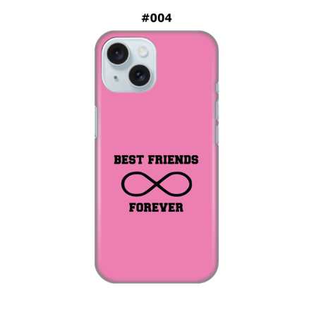 Maskica za iPhone 15 - BFF Forever - roza 219792