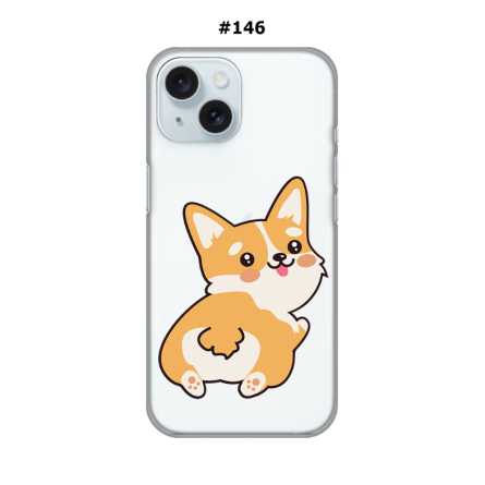 Maskica za iPhone 15 - Corgi 219404