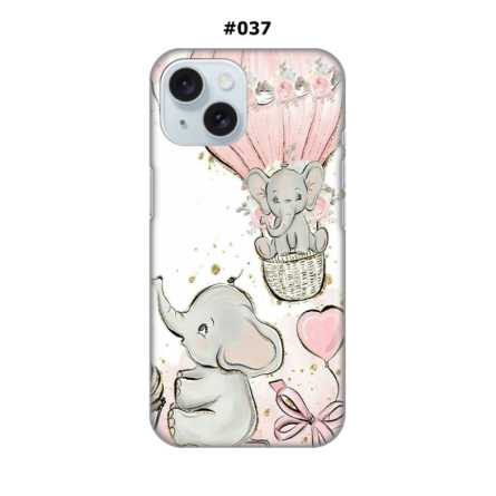 Maskica za iPhone 15 - Elephant Balloon 219433