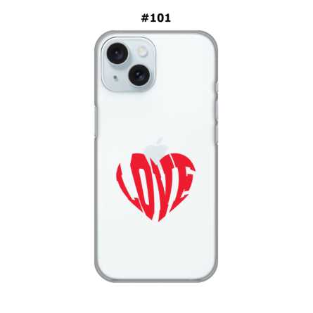 Maskica za iPhone 15 - Hearty Love 219471